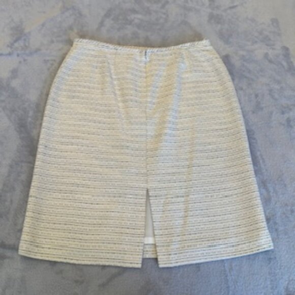 Alex Marie Women's Lined Pencil Skirt Slit Back 10 - Picture 10 of 16